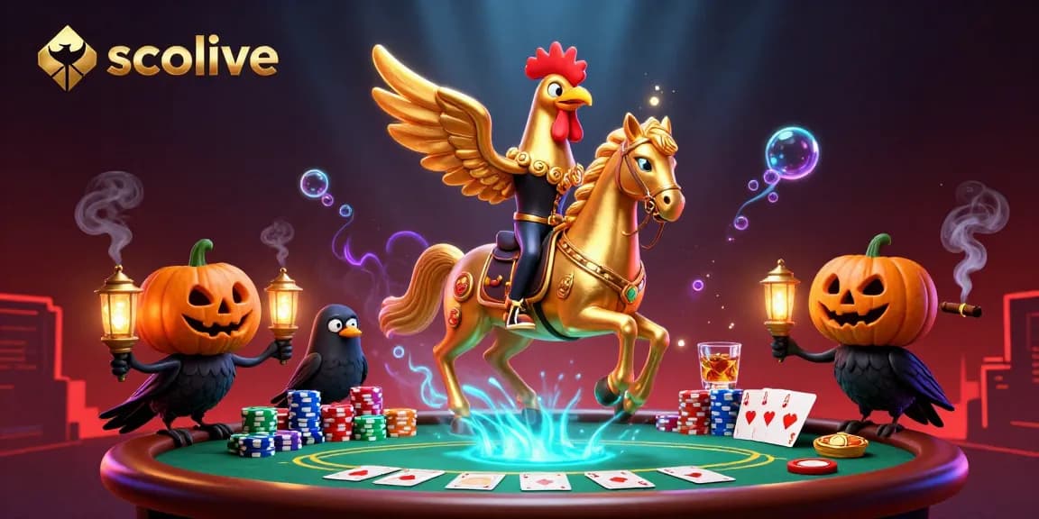Experience the thrill of socolive's live betting with a dynamic casino illustration showcasing gambling excitement.