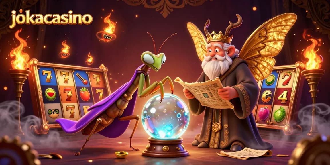 Engage in thrilling gameplay at jokacasino with vibrant slot machines and mystical characters.