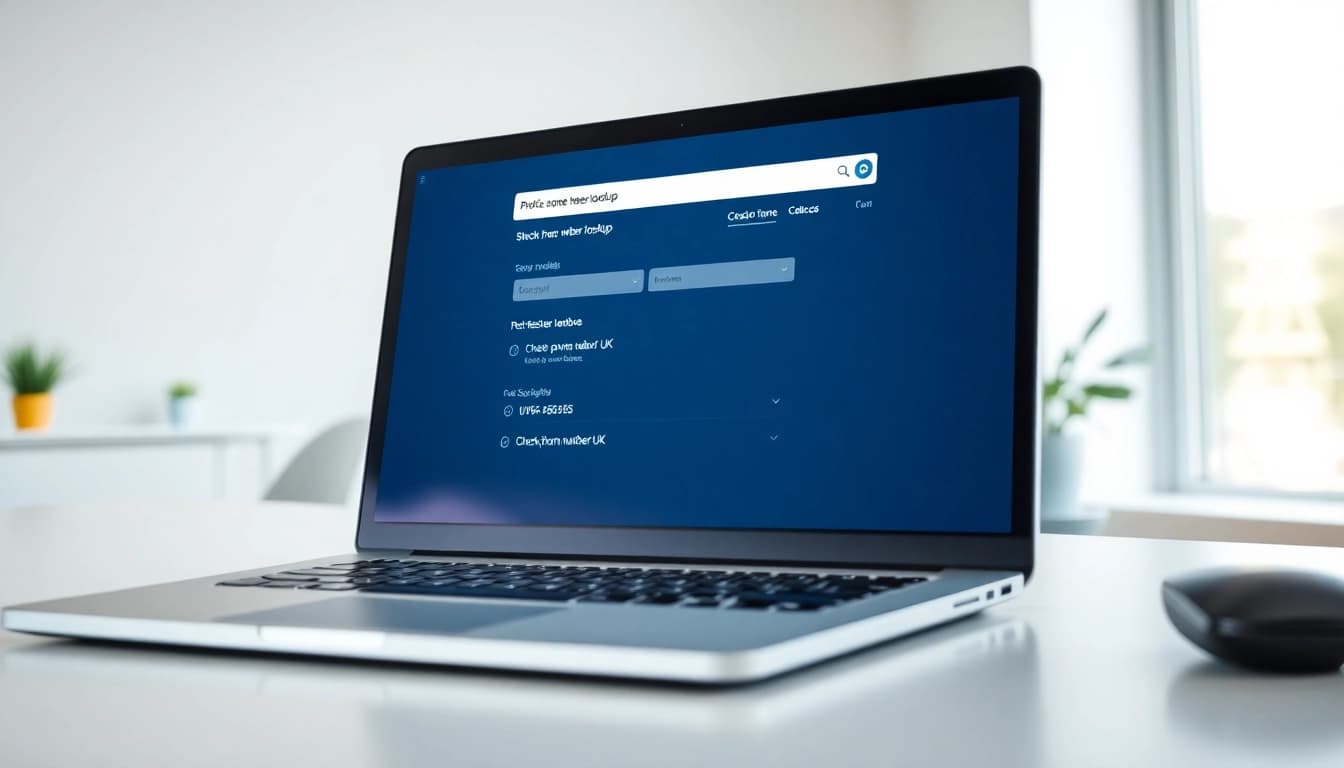 Find out who called you with an easy-to-use check phone number uk tool on a modern interface.