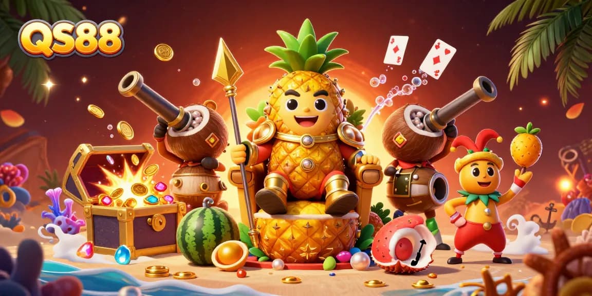 Experience thrilling gameplay at QS88 with our vibrant casino adventure filled with tropical treasures.