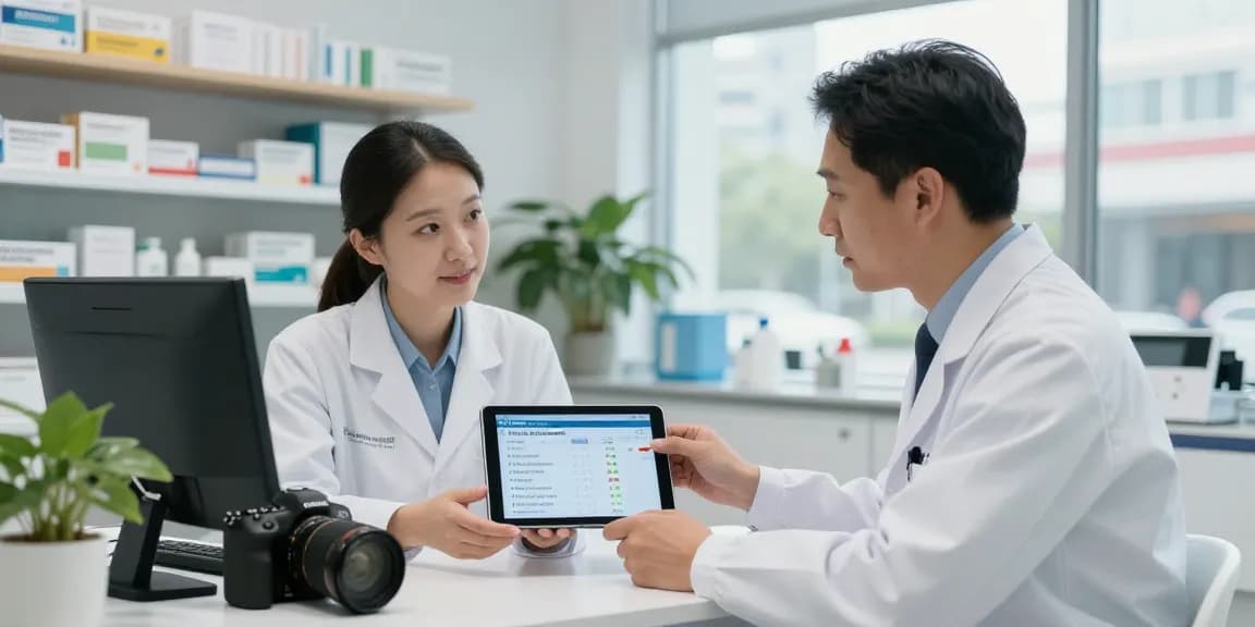 Best retatrutide vendors evaluation by healthcare professionals in a modern clinic.