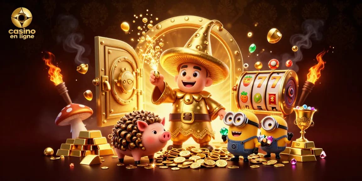 Illuminez votre expérience avec casino en ligne en gagnant des trésors d'or et de pierres précieuses.