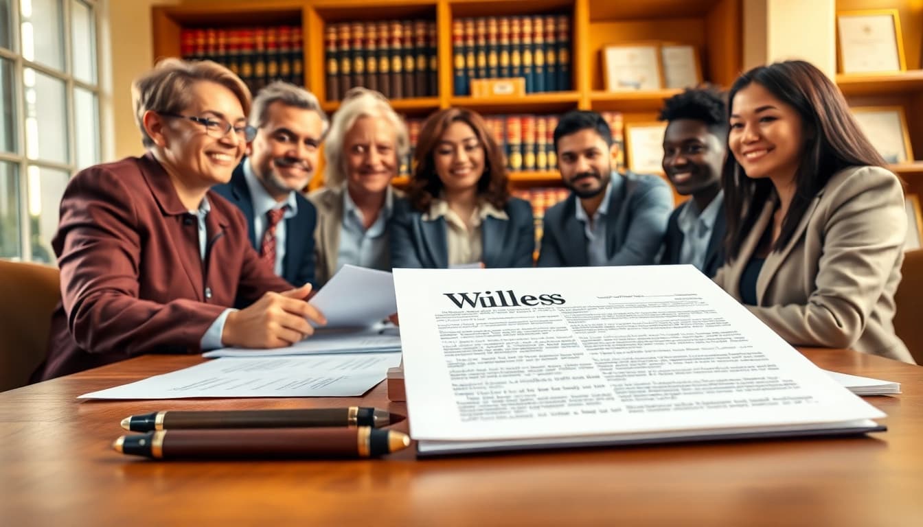 Understanding Wills through collaborative discussion in a professional legal setting.