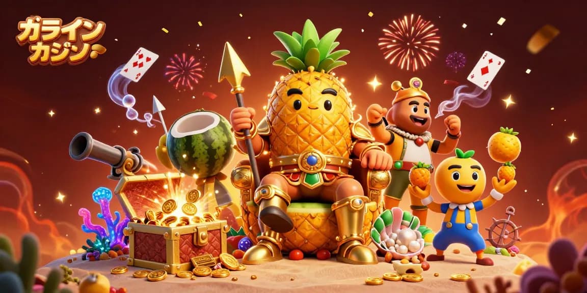 オンラインカジノ アプリで遊ぶキャラクターたちが賑やかなカジノを盛り上げています。