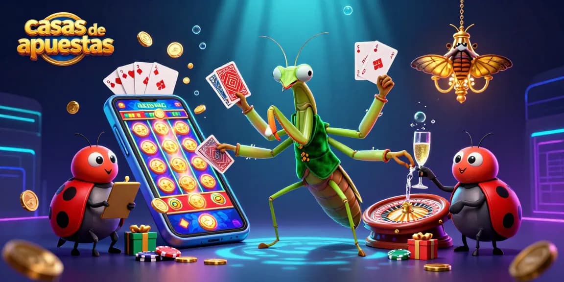 Disfruta de las casas de apuestas con un emocionante ambiente de juego y acción animada