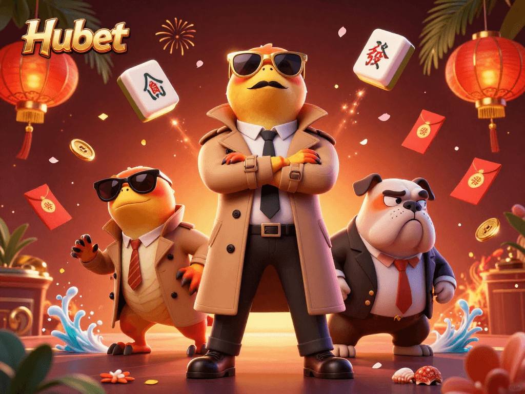 Experience the thrill of Hubet with raptors sneaking into a VIP casino lounge.
