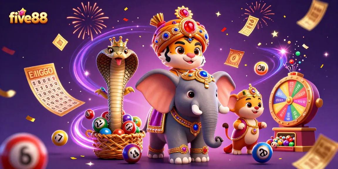 Engage with five88's thrilling lottery action featuring vibrant elements and captivating visuals.