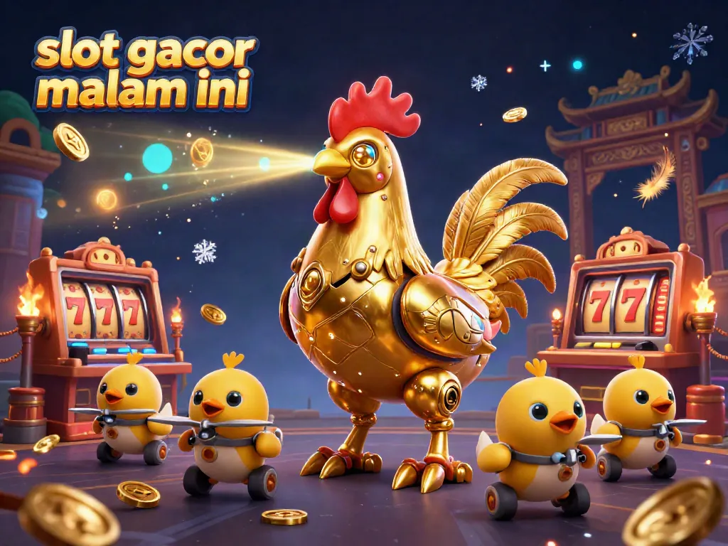 Menggandakan kemenangan dengan simbol slot gacor malam ini dan petualangan robot ayam emas.