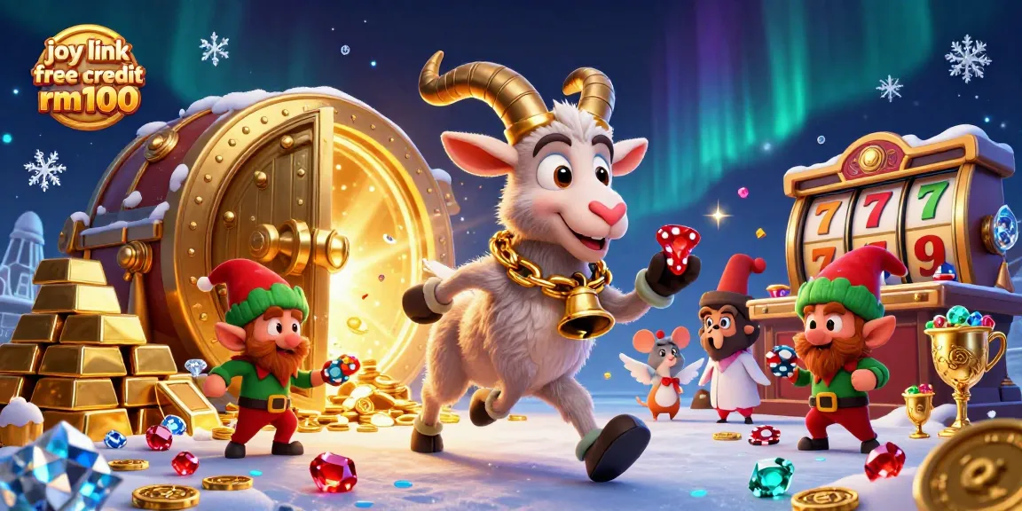 Win big at the holiday casino with joy link free credit rm100 in a festive, captivating atmosphere.