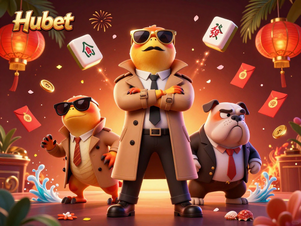 Experience the thrill of Hubet with raptors sneaking into a VIP casino lounge.