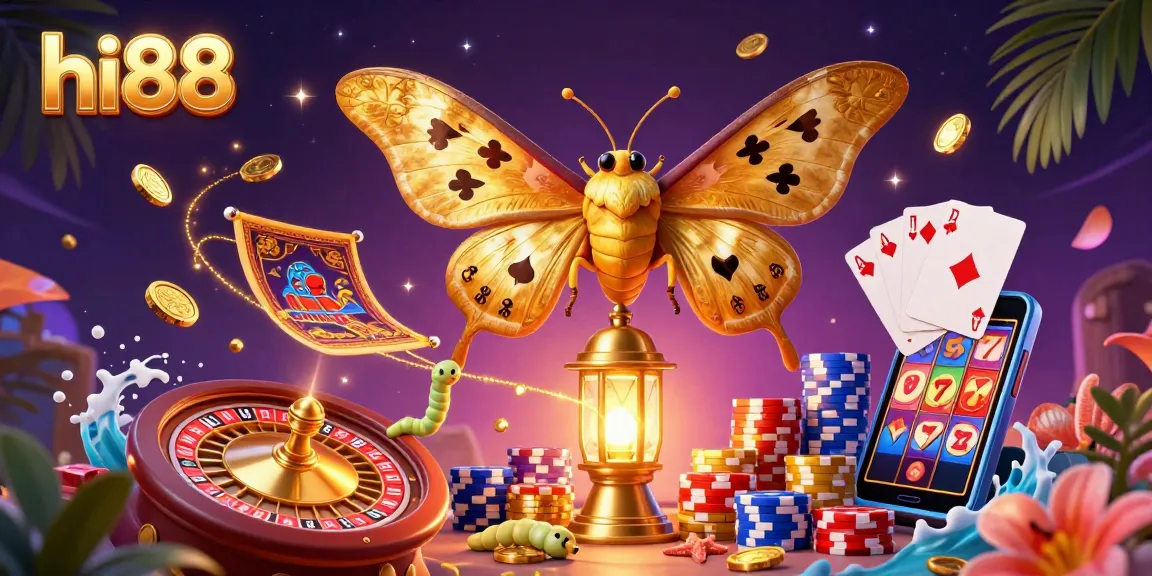 Join the winning experience at hi88, where vibrant casino scenes with golden motifs inspire exciting gameplay.