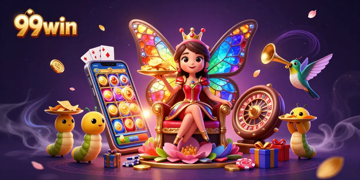 Win big with 99win's stellar slot games featuring colorful jackpots and exciting rewards.