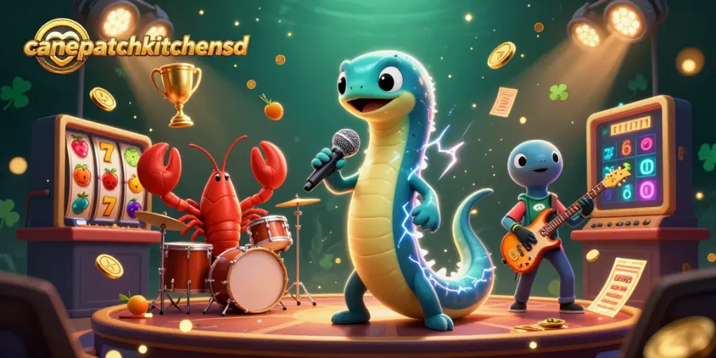 Engage with canepatchkitchensd's thrilling slots experience in a vibrant underwater casino.