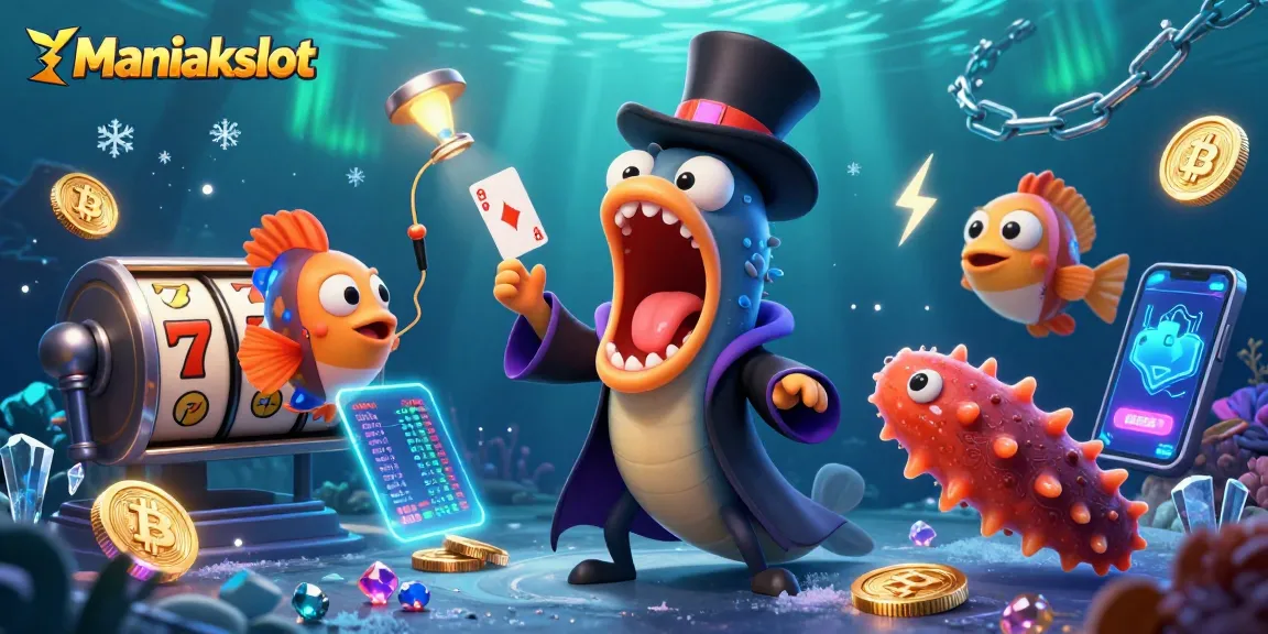 Spin the reels and enjoy top-notch entertainment at Maniakslot with enchanting sea creatures.