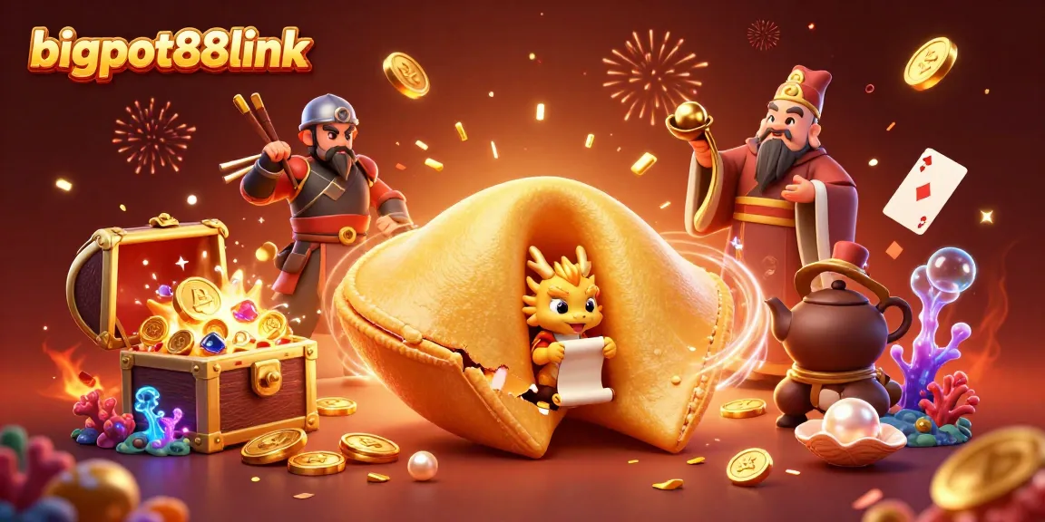 Engage with bigpot88link to unlock unique gambling strategies amidst a whimsical fortune cookie realm.