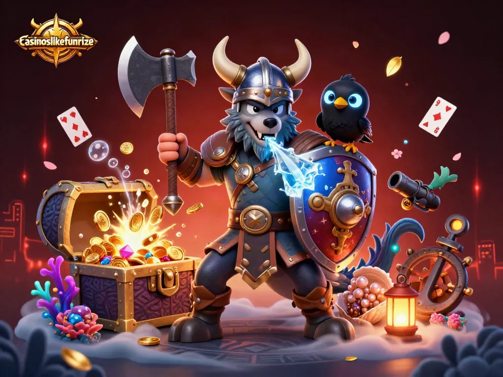 Win real rewards at casinoslikefunrize with dragon-themed slot games and magical riches!