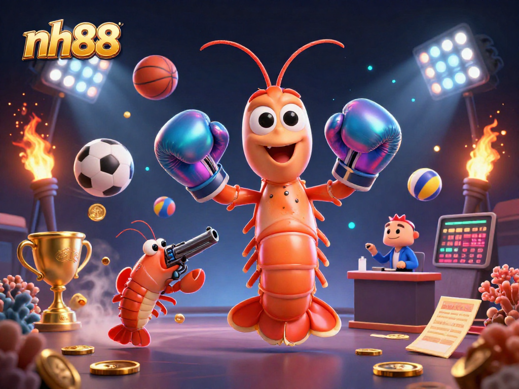 Play exciting games at nh88 to win top prizes like the golden trophy and sports betting slips!