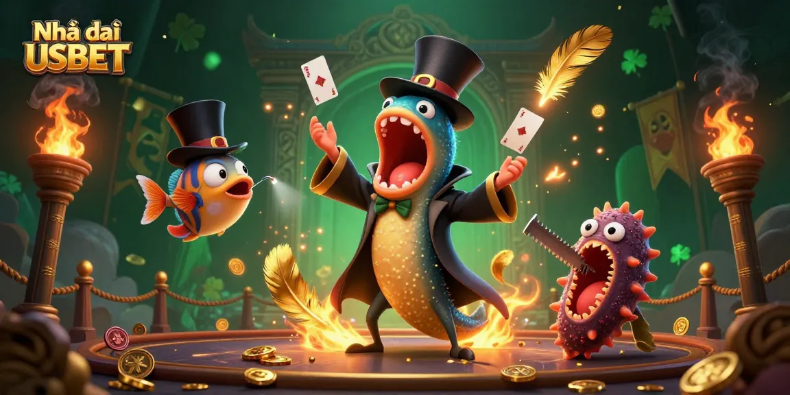 Experience dynamic gaming at Nhà cái USBET with vibrant visuals and playful elements.