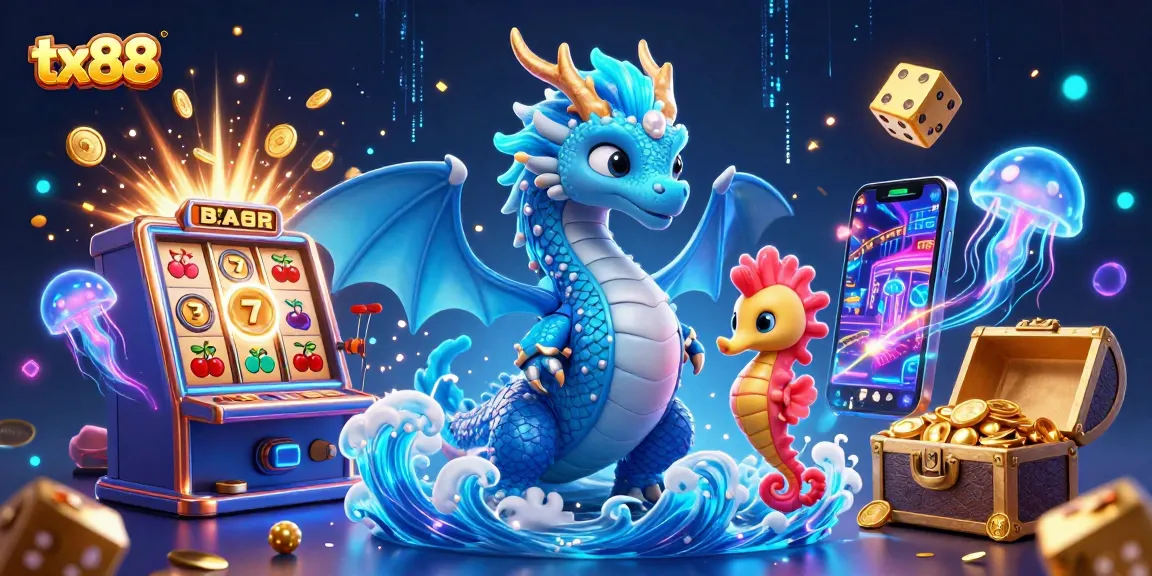 Experience the thrilling tx88 gaming world with 3D animated elements and exciting jackpot features
