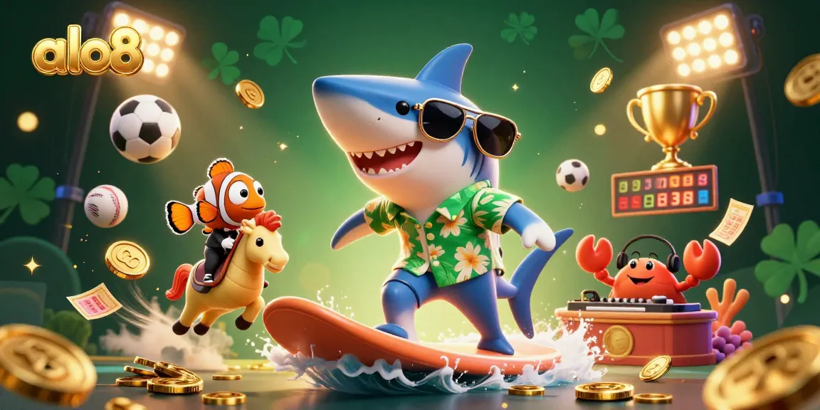 Experience thrilling moments at ALO8 with its vibrant casino games and unique characters.