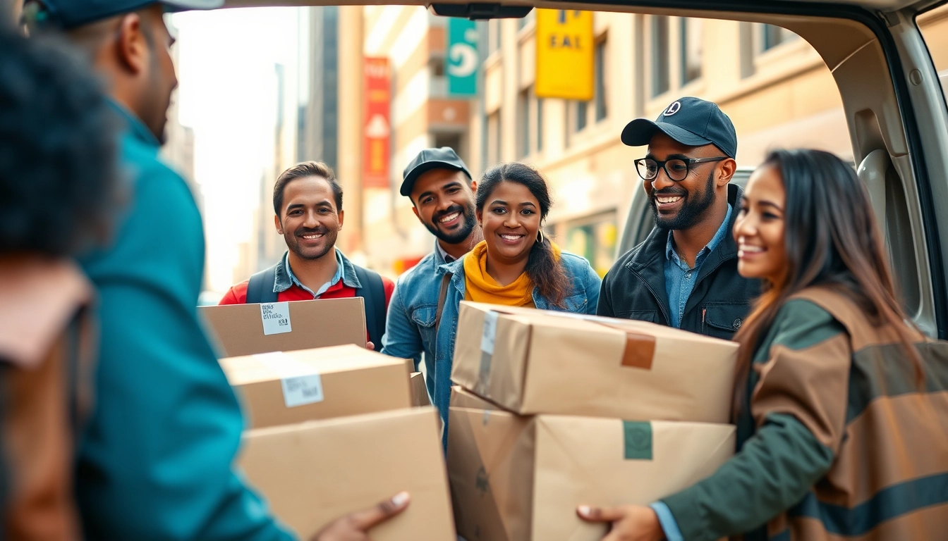 Optimize Marketplace Pickup mesa with a dedicated team loading packages efficiently.