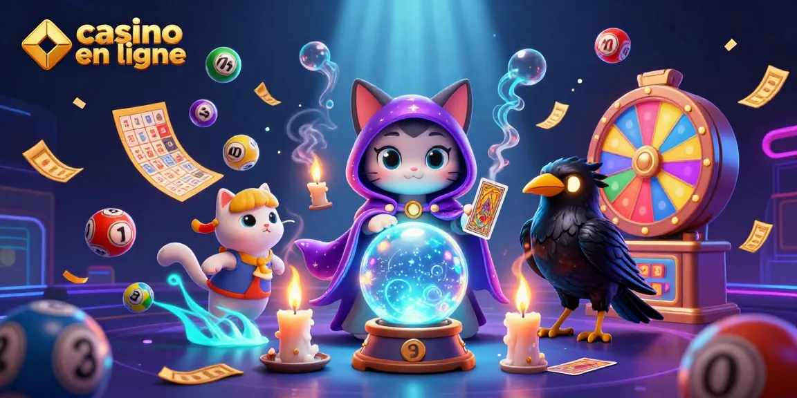 Gagnez avec les tirages de casino en ligne tout en profitant des numéros colorés et des éléments mystiques.