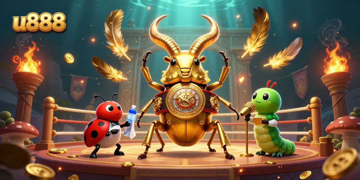 u888 champions fight for your jackpot with stunning casino graphics and golden coins