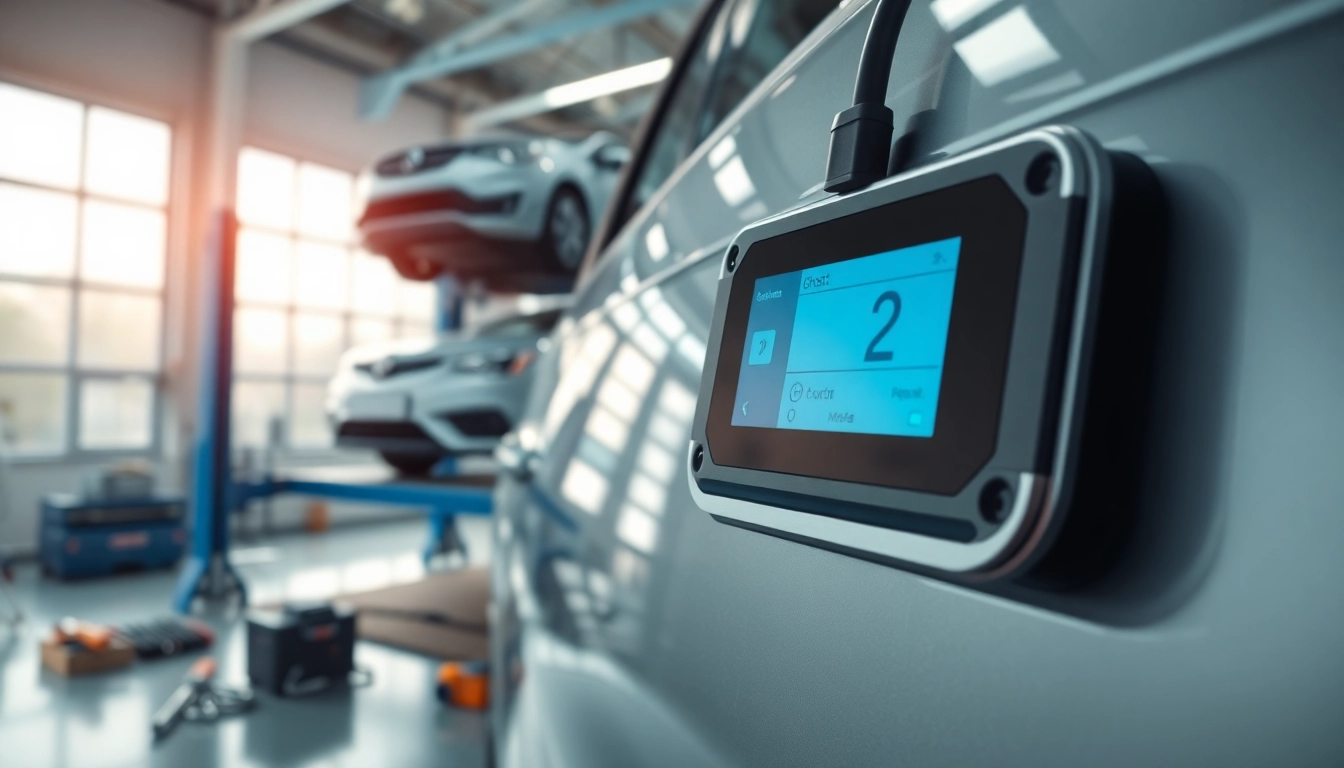 Installing the Ghost 2 immobiliser in a vehicle, showcasing its advanced security features.