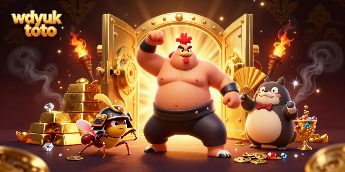 Experience the thrill of wdyuk toto with our dynamic casino scene featuring unique characters.