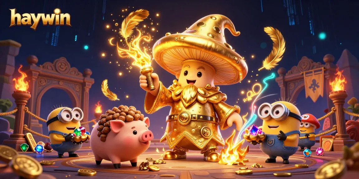 Enjoy thrilling adventures at Haywin with engaging characters, magic, and treasures in a vibrant online casino.