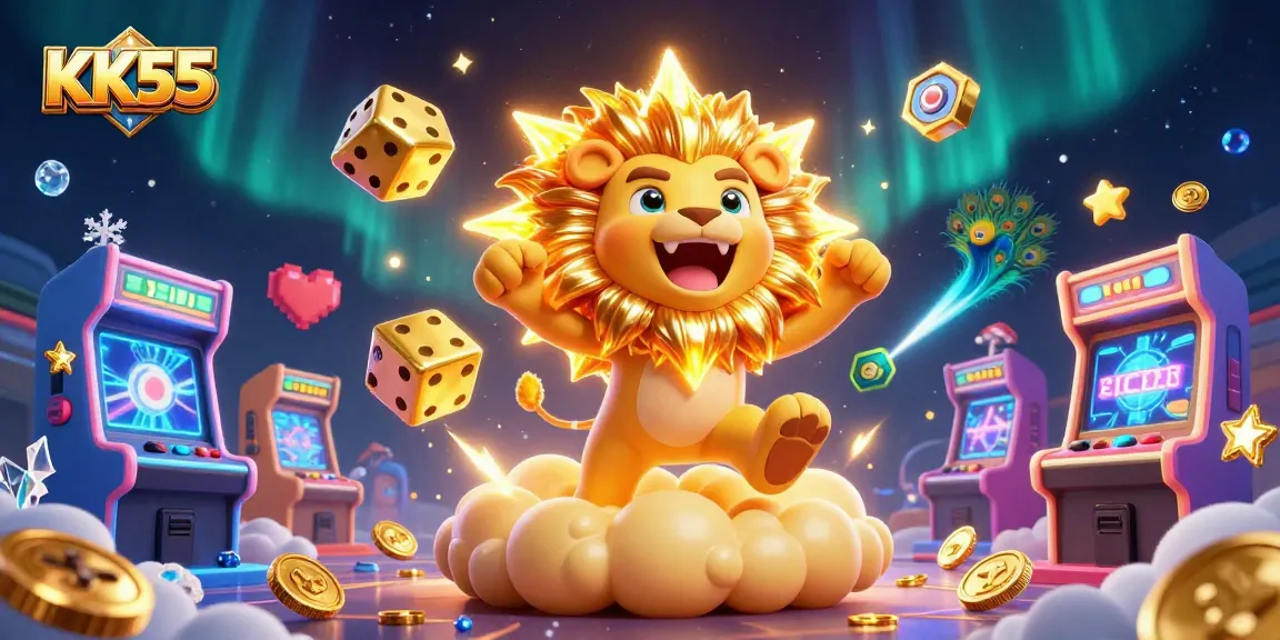 Engage in exciting games at KK55 and win big with vibrant casino visuals.