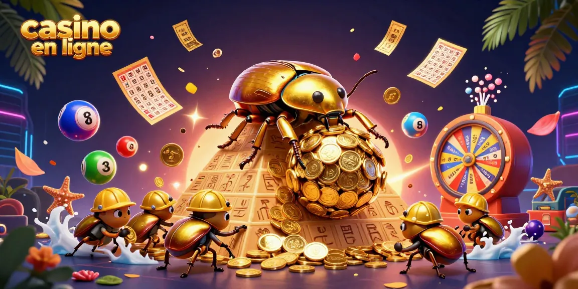 Jouez au casino en ligne avec ces symboles captivants et une ambiance vibrante de jeux d'argent.