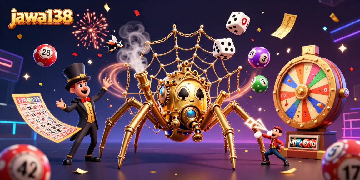 Experience thrills at Jawa138 with steampunk art and exciting lottery elements.