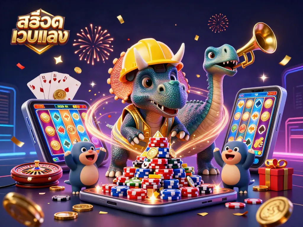 สนุกกับการเล่น สล็อตเว็บตรง ผ่านมือถือ พร้อมเกมสนุกและชัยชนะที่รออยู่!