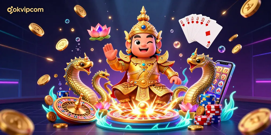 Spin the reels and win big with okvipcom's exciting online casino offerings!