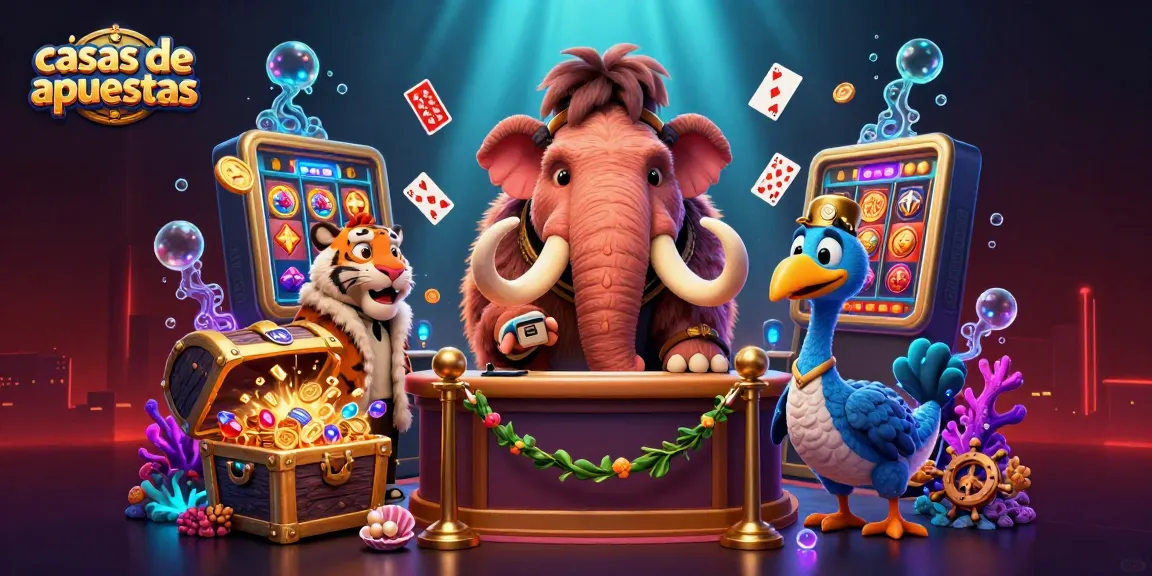 Apuesta en casas de apuestas disfrutando de un ambiente casino vibrante y colorido