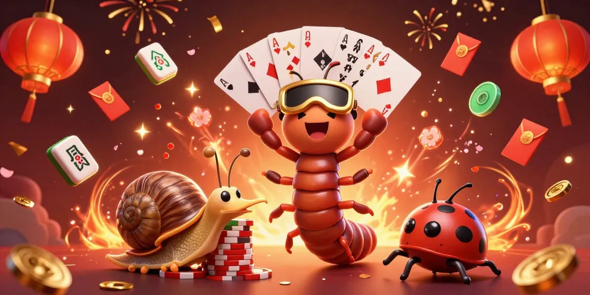 Experience the excitement of OKWIN with animated characters engaging in a vibrant casino scene.