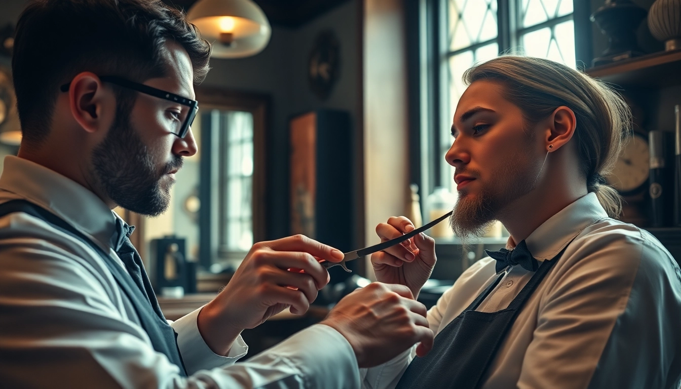 Learn how to shave with a straight razor with expert tips from professional barbers.
