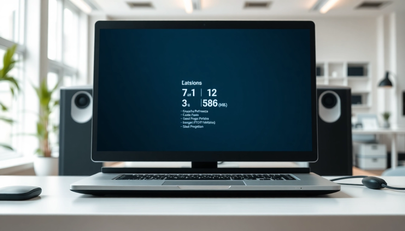 Ανανεωμένος υπολογιστής PC σε επαγγελματικό περιβάλλον γραφείου.
