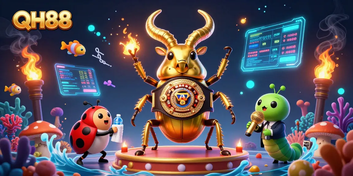 Join the excitement at QH88 with thrilling underwater fish shooting games featuring vibrant sea creatures.