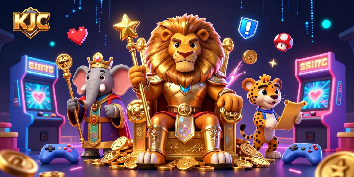 KJC unleashes thrilling experiences with dazzling game elements and vibrant characters in an online casino.