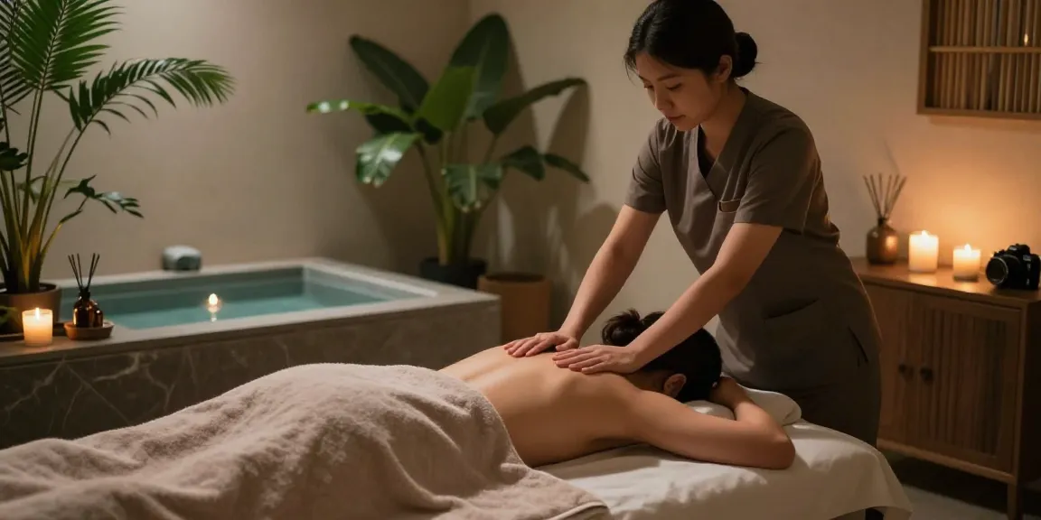 Experience relaxing 부천출장안마 with a professional massage therapist in a serene home spa setting.