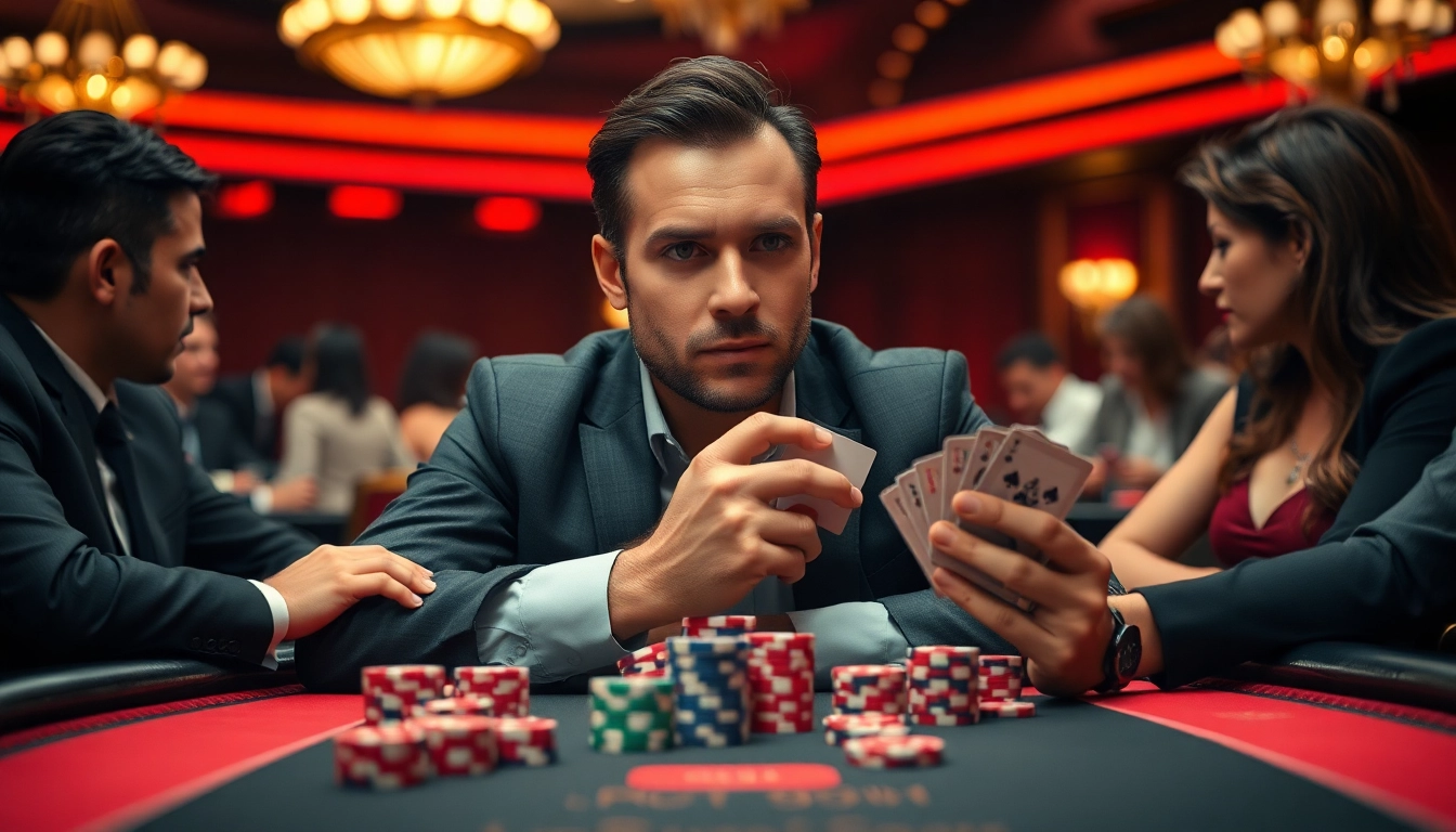 Menangkan permainan Poker88 dengan strategi dan kepercayaan diri di meja judi yang megah.