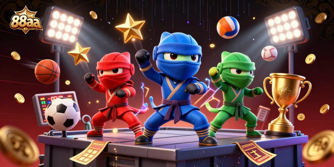 88aa gaming chameleons showcase thrilling casino strategies with explosive energy in this vibrant illustration.