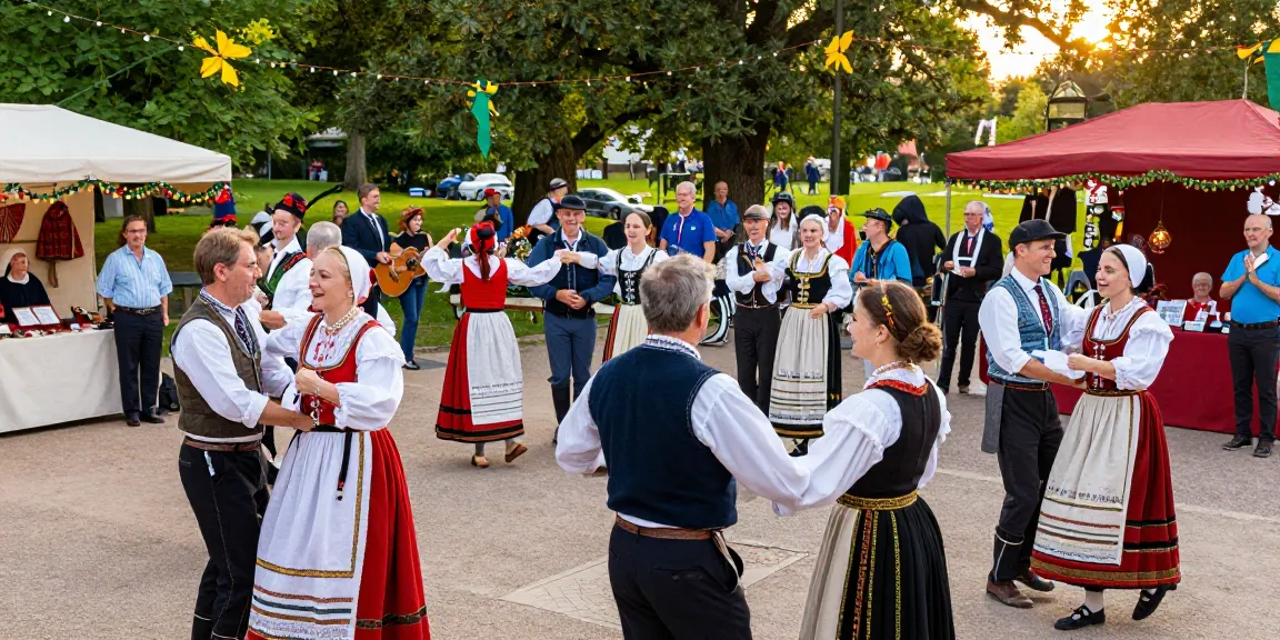 Breton culture celebration featuring diverse artists and lively dance at festival showcasing M98 สล๊อตเว็บตรง.